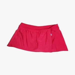 Hot Pink Athleta Low Rise Swim Bikini Skirt 💖